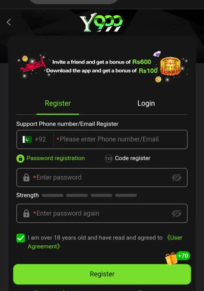 Y999 Game