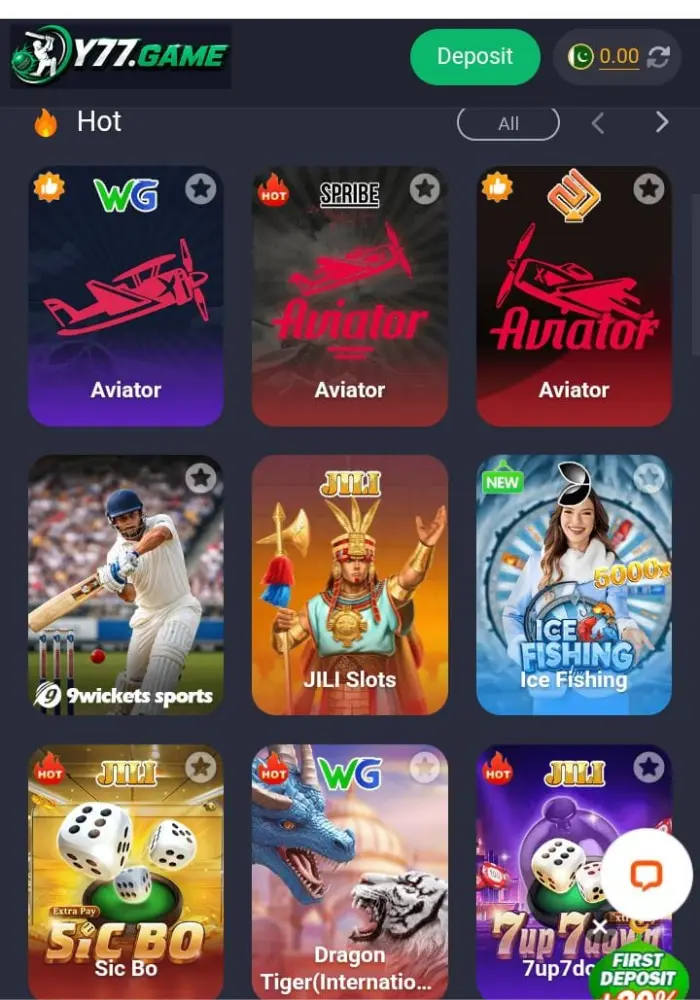 Y77 Game